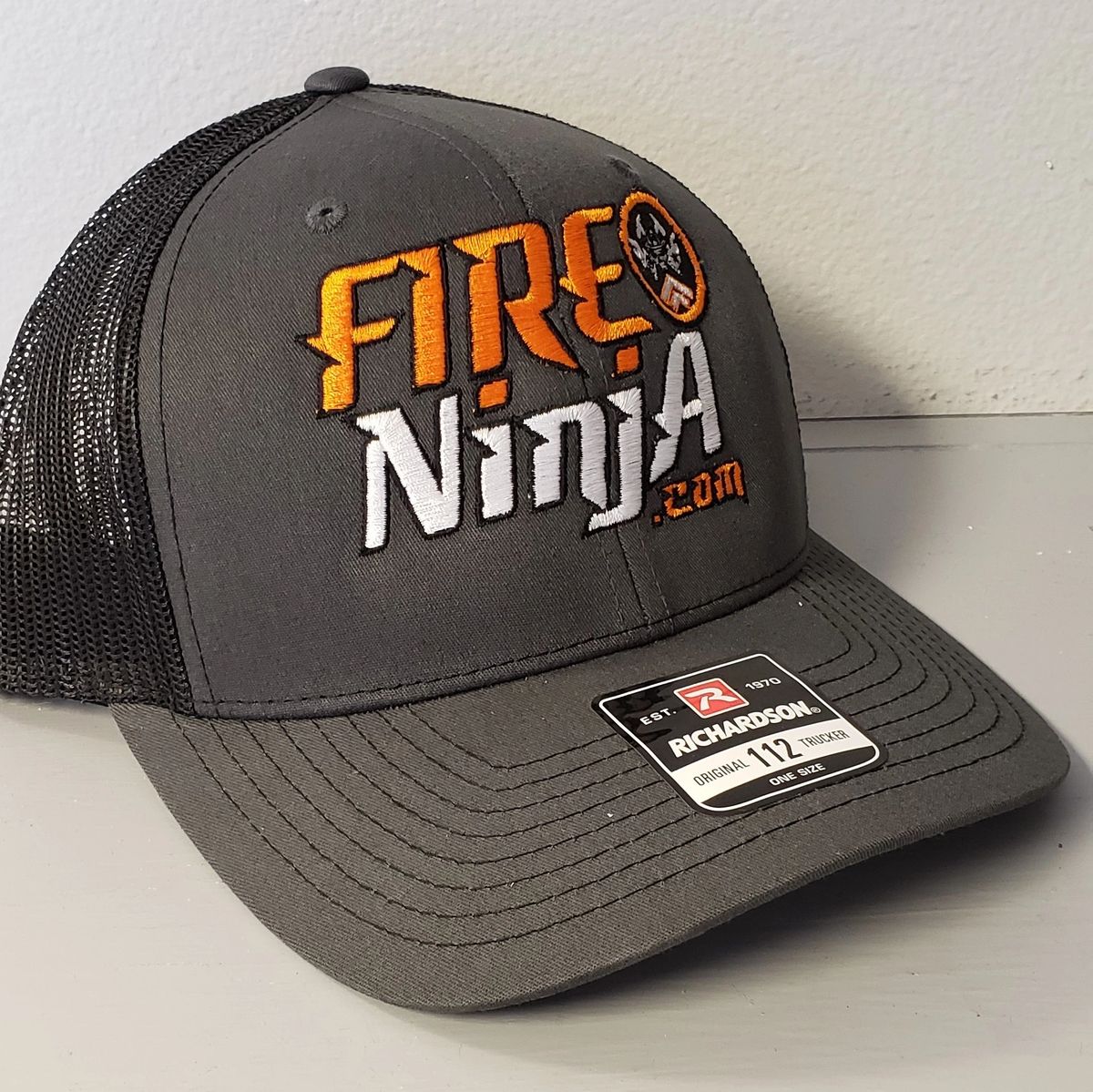 FIRE NINJA TRUCKER HAT - STRUCTURED